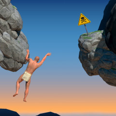 A Difficult Game About Climbing