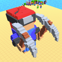 The statue in World 1 in Minecube.